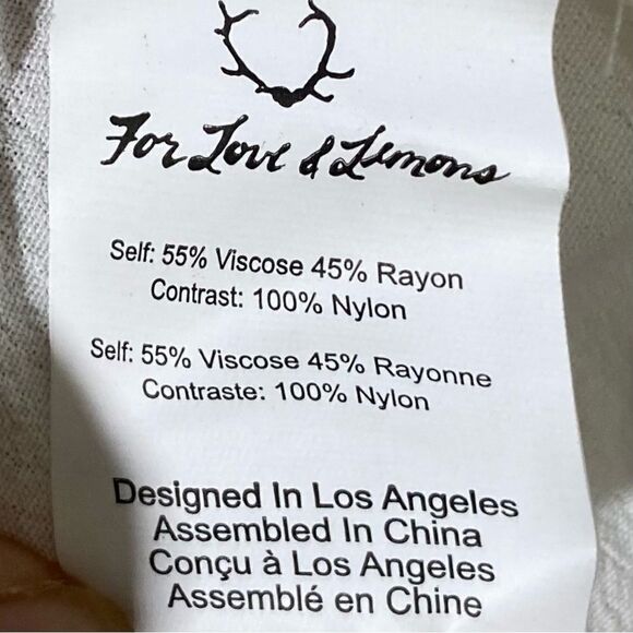 For Love & Lemons Carmine Blouse Size XS - Picture 9 of 9